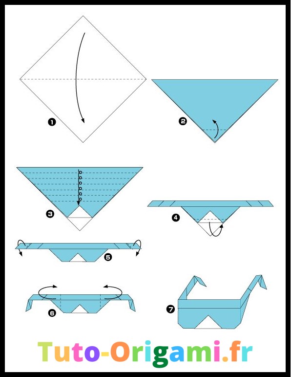 Tutoriel pour faire des lunettes en origami